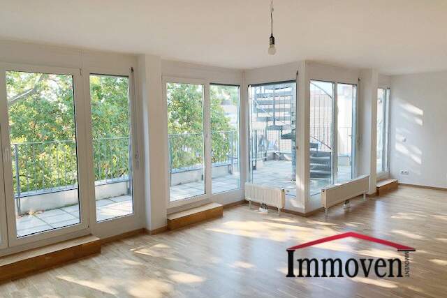 Dachgeschosswohnung mit Klimaanlage, Terrasse, Dachterrasse und Weitblick, Wohnung-miete, 3.019,00,€, 1050 Wien 5., Margareten