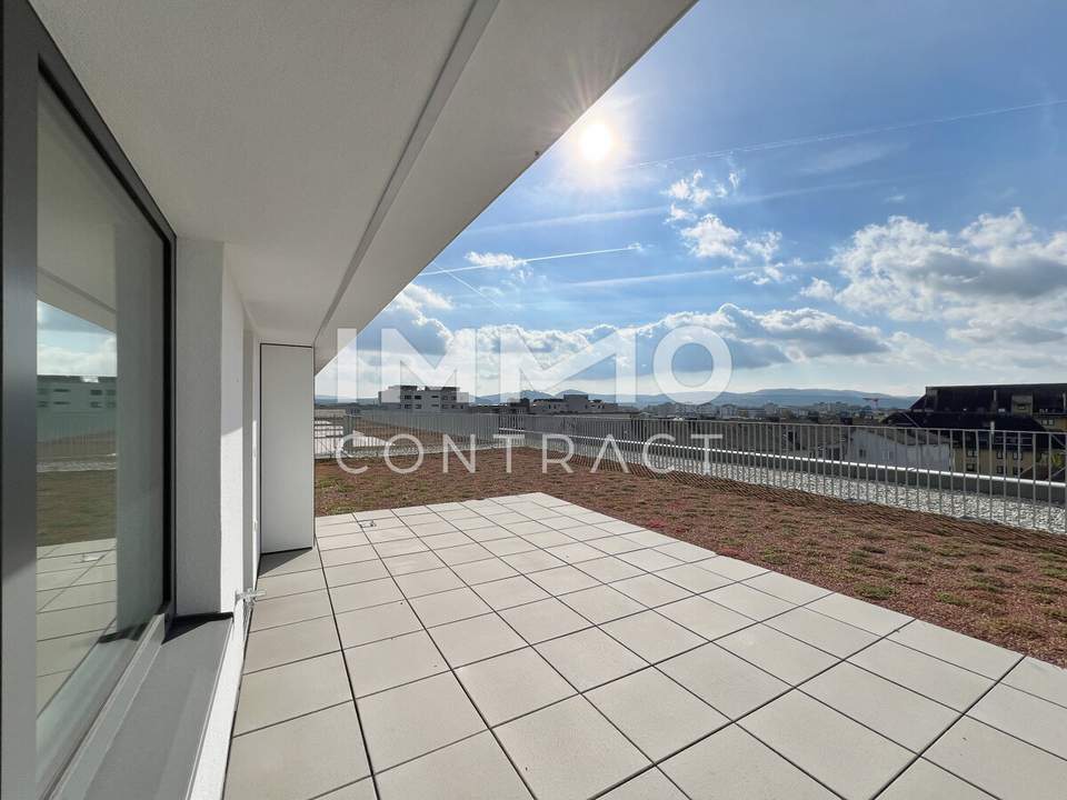 114,89qm 4ZI- PENTHOUSE 26,95qm Terrassen, 78qm Gründach, 28,01qm Balkon, zzgl. 2 Tiefgaragenstellplätzen