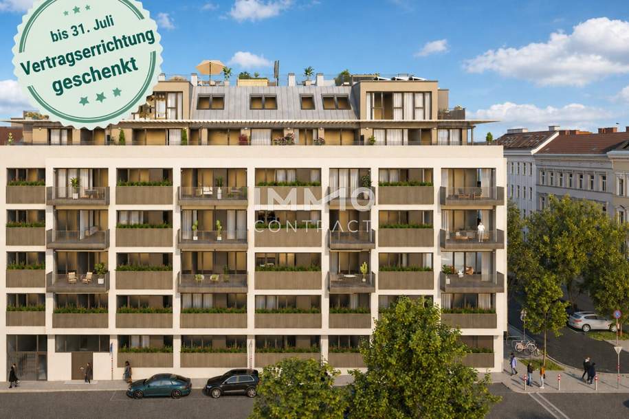 Urban & Grün (jetzt Top-Preis sichern) - Gut durchdachte 2 Zimmer Wohnung, Wohnung-kauf, 249.500,€, 1160 Wien 16., Ottakring