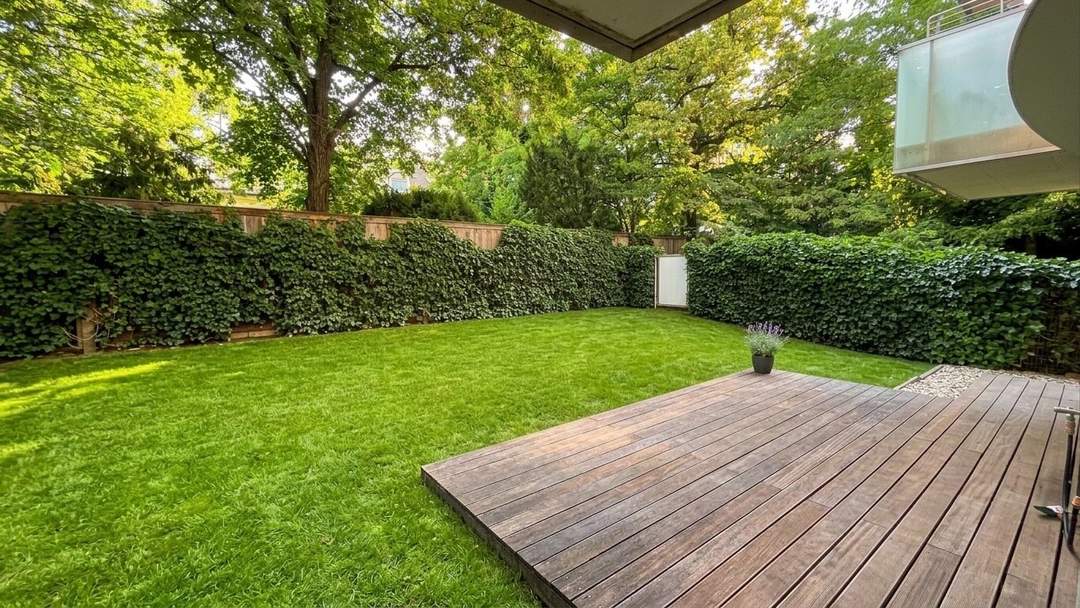 GARTENWOHNUNG: 4-Zimmer in ruhiger Lage mit Eigengarten!