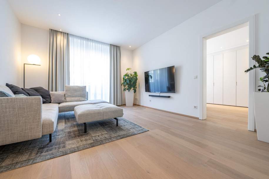 Luxuriöse 2-Zimmer-Wohnung mit Balkon neben Millennium City, Wohnung-kauf, 399.000,€, 1200 Wien 20., Brigittenau
