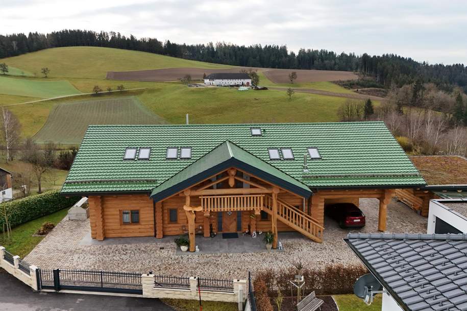 Luxusblockhaus der Extraklasse, Haus-kauf, 4283 Freistadt