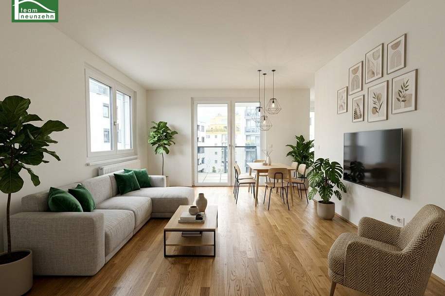 Geräumige 3-Zimmer Wohnung inkl. Einbauküche und Freifläche!, Wohnung-miete, 1.299,00,€, 1100 Wien 10., Favoriten