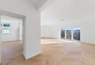 Luxuriöse Dachgeschosswohnung in toller Lage des 4. Bezirks mit schönem Ausblick über Wien
