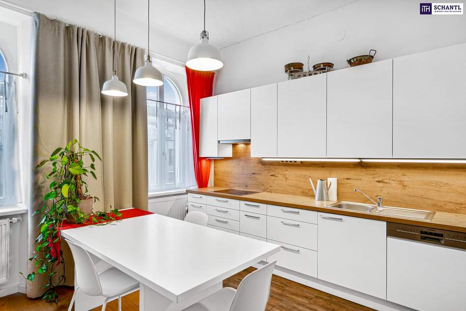 Exklusive 4-Zimmer-Altbauwohnung mit hofseitigem Balkon nahe U3 & Schönbrunn, Wohnung-kauf, 749.000,€, 1150 Wien 15., Rudolfsheim-Fünfhaus