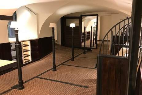 Attraktives Geschäftslokal in 1010 Wien – 170m² für 8.400€ Miete, Gewerbeobjekt-miete, 7.000,00,€, 1010 Wien 1., Innere Stadt