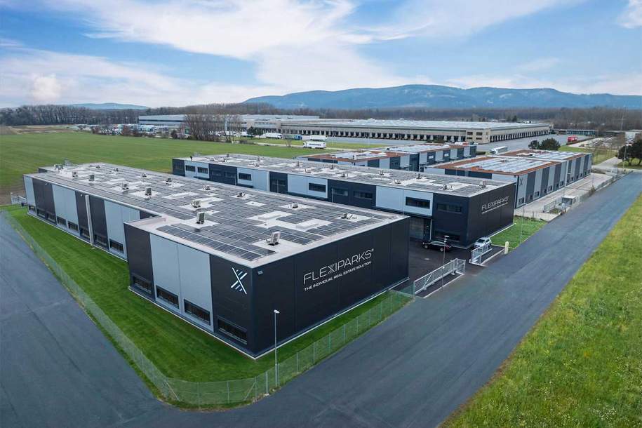 Flexiparks Wien Nord | hochmoderne Gewerbehallen zu mieten, Gewerbeobjekt-miete, 9,80,€, 2000 Korneuburg