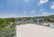 Exklusives -Penthouse mit 225 m² // 360° Panorama //5-Zimmer // 2 Garagenplätzen & direktem Liftzugang // Whirlpool-Genehmigung