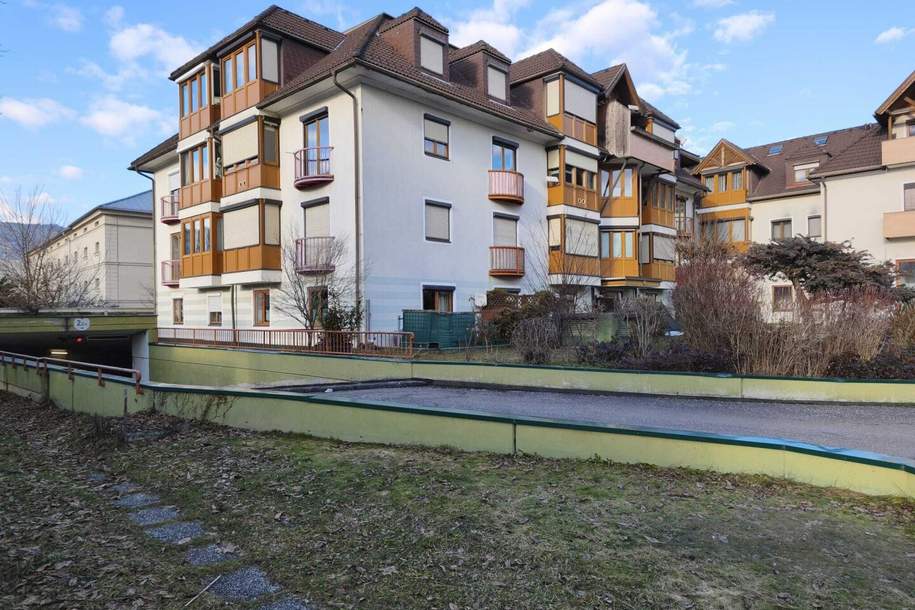 Zentrale Ruhelage: 93 m² Eigentumswohnung im Herzen von Villach – barrierefrei mit Terrasse &amp; TG-Stellplatz, Wohnung-kauf, 439.000,€, 9500 Villach(Stadt)