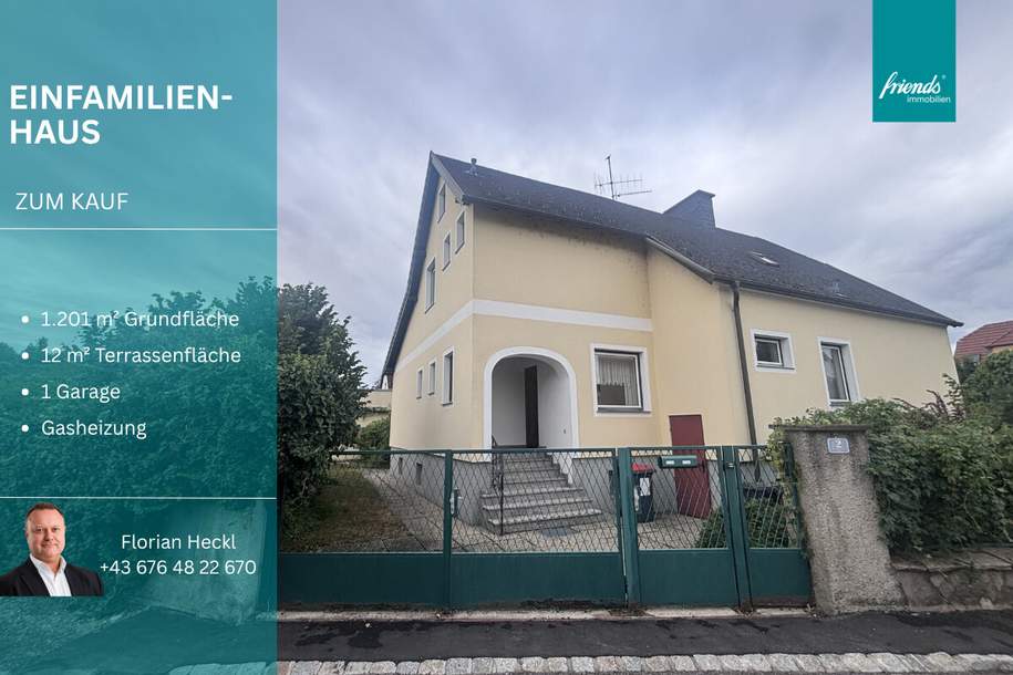 Charmantes Einfamilienhaus mit großem Grundstück und viel Potenzial, Haus-kauf, 479.000,€, 2551 Baden
