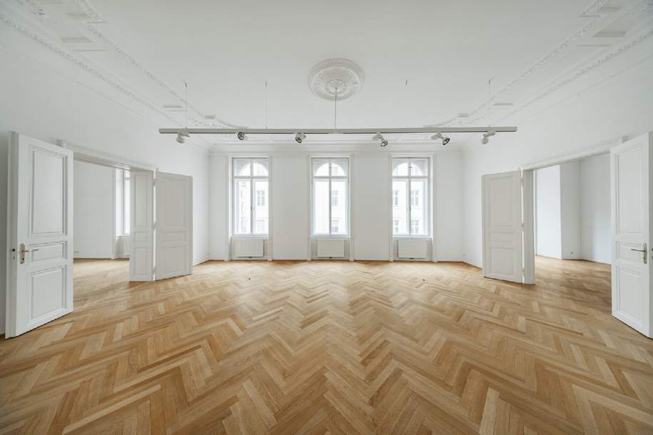 Altbaujuwel mit perfektem Grundriss und Top Lage nahe Votivkirche zu mieten, Gewerbeobjekt-miete, 7.794,00,€, 1090 Wien 9., Alsergrund