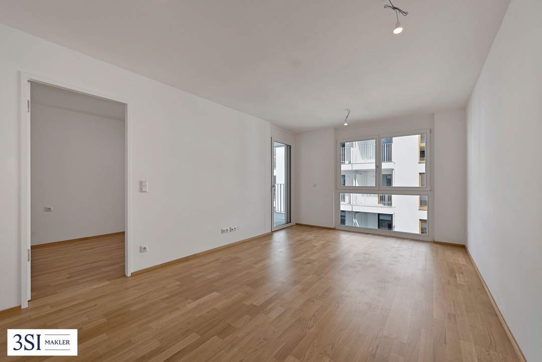 Helle 2 Zimmer Wohnung mit Balkon - ERSTBEZUG