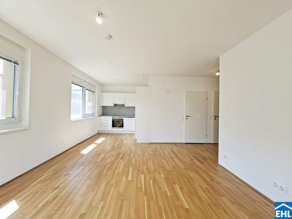 WOHNQUARTIER WILDGARTEN - 2-Zimmerwohnung mit Balkon auf der Sonnenseite Wiens direkt am Rosenhügel