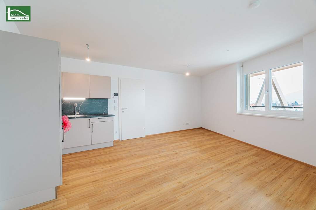 Ganz oben an(ge)kommen – Level Graz – Erstbezug mit urbanem Wohnflair