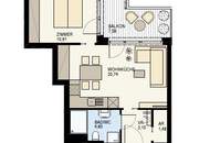 ATTRAKTIVE 2 ZIMMERWOHNUNG MIT ECKBALKON