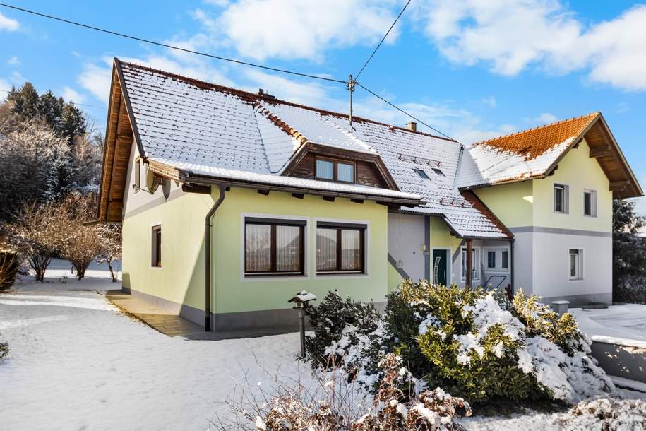 Zwei großzügige Häuser in schöner Lage in St. Jakob im Rosental, Haus-kauf, 695.000,€, 9184 Villach Land