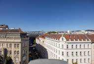 Dachgeschoßwohnung mit eingeschnittener Terrasse, vier Schlafzimmern und schönem Fernblick
