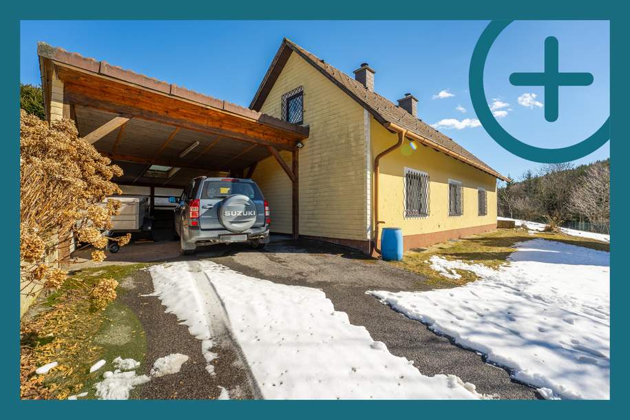 MAGISCHER RÜCKZUGSORT: Charmantes Einfamilienhaus in Ruhelage, Haus-kauf, 198.000,€, 2871 Neunkirchen