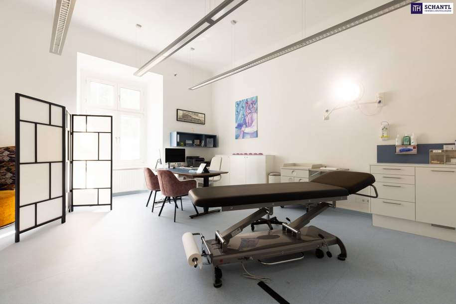 PERFEKTER START IN DIE SELBSTSTÄNDIGKEIT! Etablierte Arztpraxis im Herzen von Graz – attraktiver Praxisraum mit 31,47 m² und Balkon. Inklusive VIDEO-RUNDGANG!, Gewerbeobjekt-miete, 1.260,00,€, 8010 Graz(Stadt)