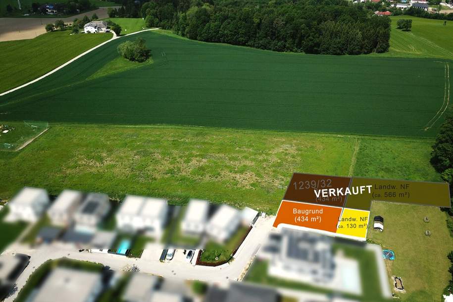 DIE HÄLFTE IST VERKAUFT, Grund und Boden-kauf, 4223 Perg