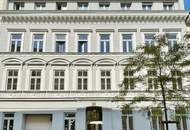 Am Kutschkermarkt | Exklusive 4-Zimmer-Altbauwohnung mit rund 14 m² großer Terrasse und Grünfläche