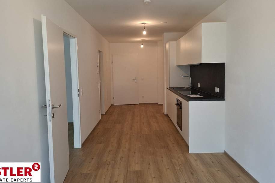 Modern, Neu, Zentral, 2 Zimmer Mietwohnung + Loggia in Linz, Wohnung-miete, 759,23,€, 4020 Linz(Stadt)