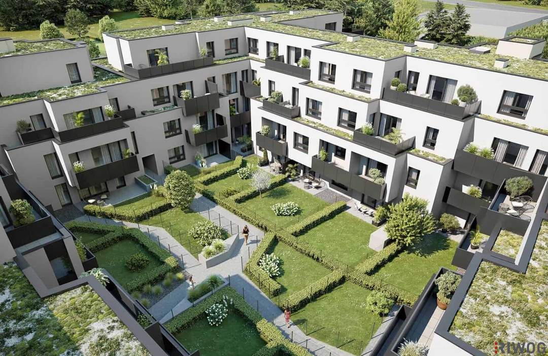 || 2- Zimmer Wohnung mit Loggia zum Wohlfühlen & extra Eigengarten im Erdgeschoss || Neubauprojekt nahe der Inneren Stadt ||