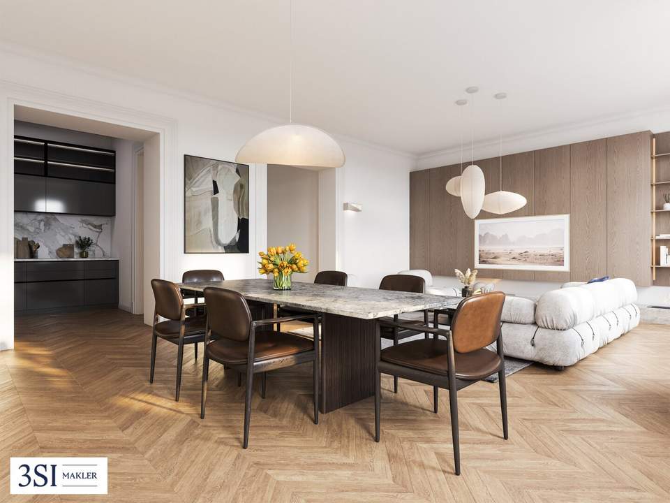 Servitenviertel: Hochwertig renoviert, zentral gelegen, stilvoll wohnen