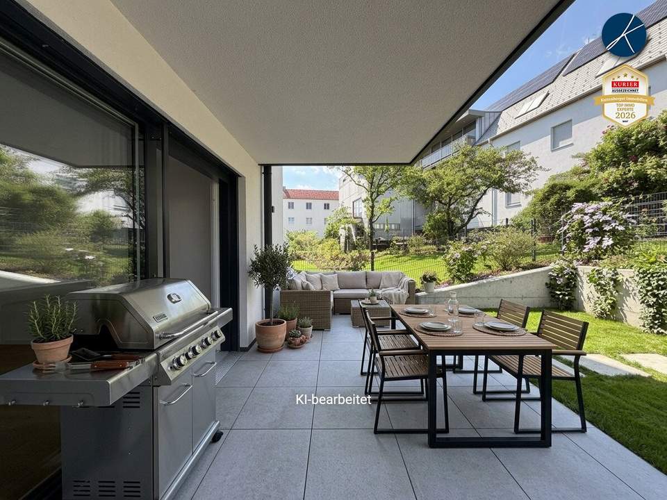 🌻🌼🌺Gartenwohnung mit 58m² Außenflächen (Top 3) - Erstbezug!