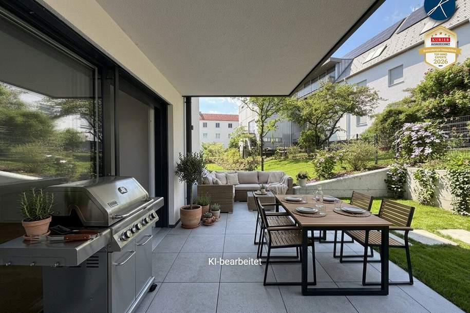 🌻🌼🌺Gartenwohnung mit 58m² Außenflächen (Top 3) - Erstbezug!, Wohnung-kauf, 389.000,€, 3500 Krems an der Donau(Stadt)