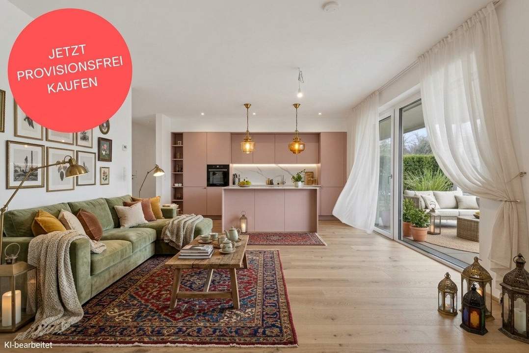 PROVISIONSFREI! Ideal geschnittene 4-Zimmer-Gartenwohnung | Zwei Bäder | Sofort bezugsfertig
