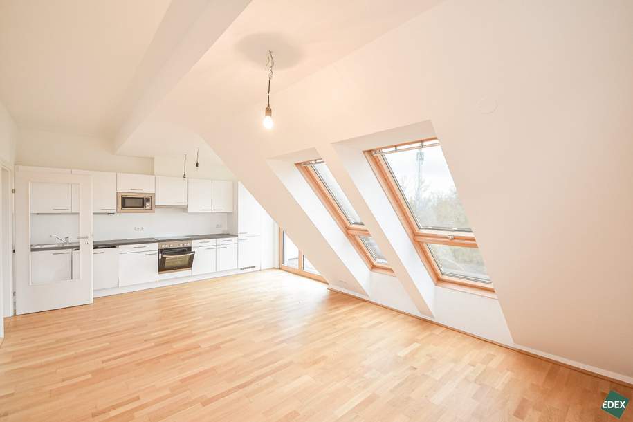 2-Zimmer Dachgeschoßwohnung in Stammersdorf, Wohnung-miete, 1.099,10,€, 1210 Wien 21., Floridsdorf