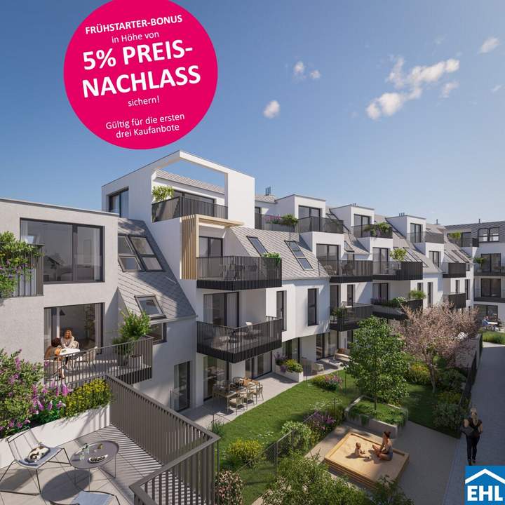 Erstbezug in ruhiger Lage – Wohnqualität am Jedlersdorfer Platz!