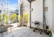 ++Naschmarkt++ Well-kept 1.5-room attic apartment with terrace!