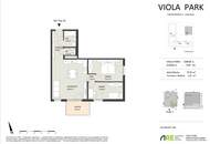 Stilvoll wohnen: 3 Zimmer mit Balkon - Viola Park – Ihre Wohlfühloase am Laaer Berg