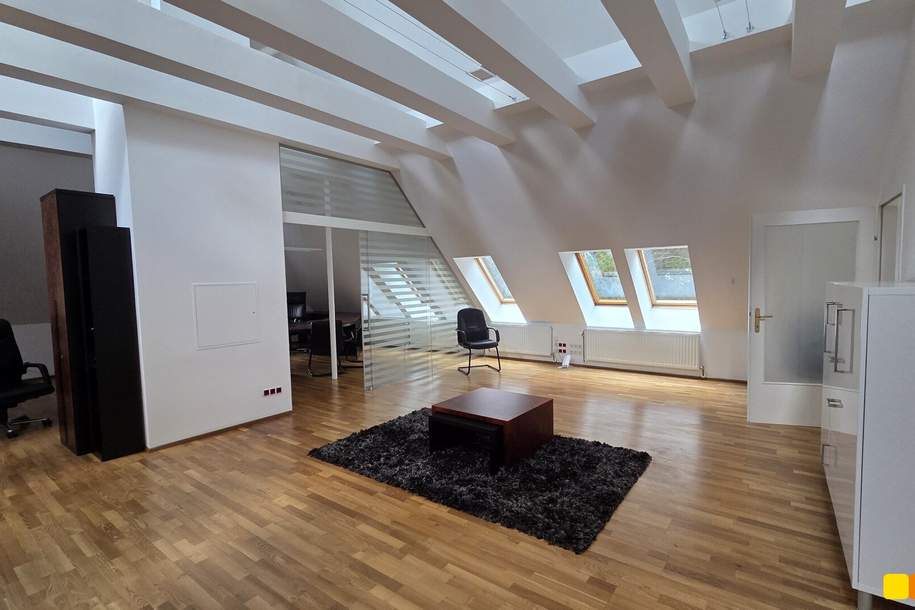 Altbaubüro mit großzügigen Räumen, Gewerbeobjekt-miete, 3.252,45,€, 1190 Wien 19., Döbling