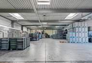 Moderne Halle, Produktion, Büro. Leer oder Rendite 7,9 %. Sensationeller PREIS EUR 1.287 / m2