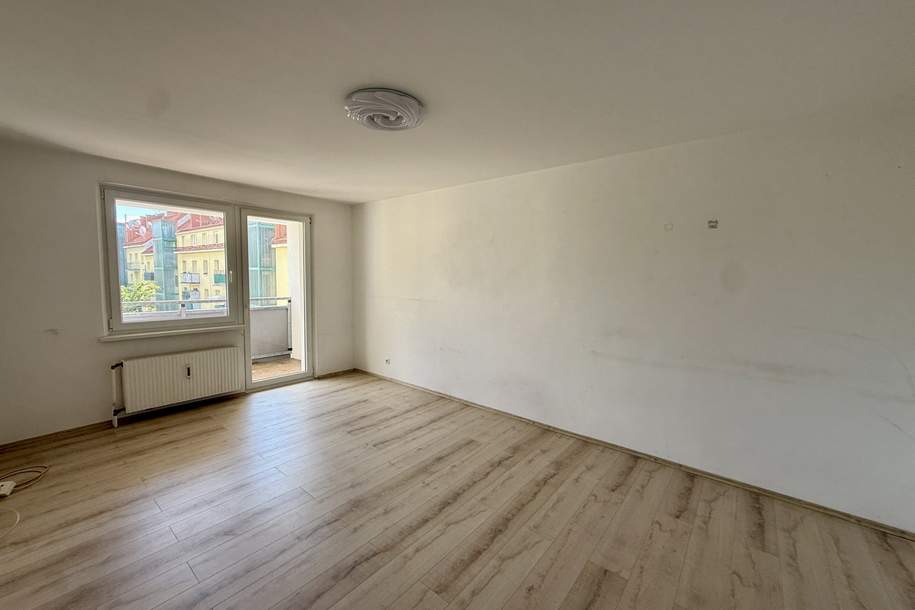 Lichtdurchflutete 2 Zimmerwohnung mit Loggia!, Wohnung-kauf, 229.000,€, 1100 Wien 10., Favoriten