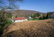 Baugrund am Ende der Sackgasse – Natur & perfekte Nähe zu Wien!
