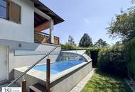 Zuhause am Schafberg: Bungalow mit Pool &amp; zusätzlichem Grundstück