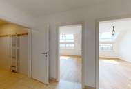 Moderne Dachgeschosswohnung, klimatisiert und gut geschnitten