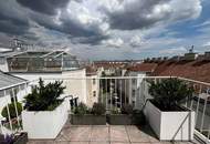 Extravagantes 350 m2 Penthouse. Architektonische Großzügigkeit trifft auf luxuriöses Wohngefühl