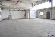 220m² ebenerdige Lagerhalle im Gewerbegebiet Strebersdorf | optionale Büroflächen