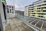 Hochwertige 2-Zimmer Wohnung mit smartem Grundriss und großem Eck-Balkon in Ruhelage nahe U3 Enkplatz!
