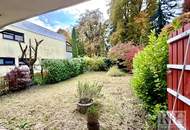 „Wohnen im Grünen – Stilvolle Gartenwohnung in bester Lage von Salzburg-Aigen mit zwei Gärten“
