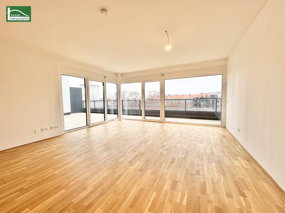 Wohnen im Herzen von Graz-Lend - Weitläufige 4-Zimmer-Wohnung mit drei Freflächen!