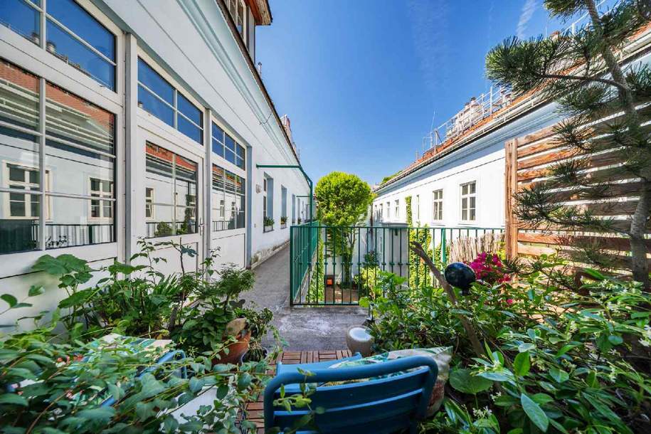 Wohnen im Grünen ! Altbau Klassiker mit Pawlatsche im Herzen des 7. Bezirks, Wohnung-kauf, 649.000,€, 1070 Wien 7., Neubau