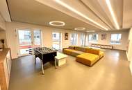 U1 Kagran - Blick über Wien - Loggia - Fitnessraum - Deckenkühlung - Sauna - Pool am Dach