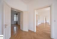 Elegante 4/5 Zimmer Altbauwohnung mit separater Küche, 2 Bädern - gut geschnitten &amp; modern ausgestattet!