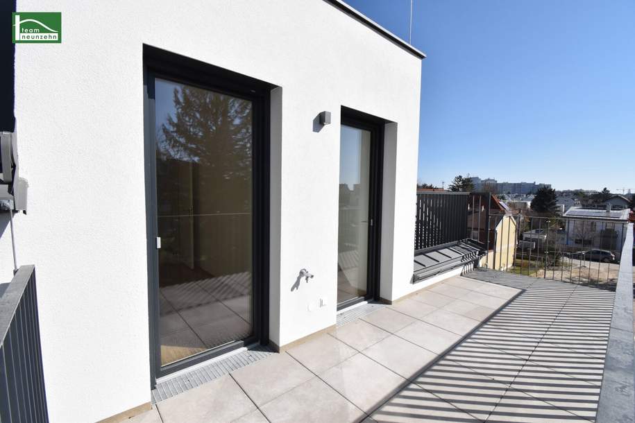 Ruhig, Hell und in Bestlage ... Dann gratulieren wir - Sie sind fündig geworden - Erstbezug direkt beim Donauzentrum in Hofruhelage. - WOHNTRAUM, Wohnung-kauf, 349.001,€, 1220 Wien 22., Donaustadt